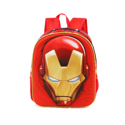 Mochila Pré-escolar 3D Iron Man 31cm Iron