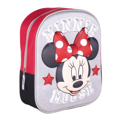 Mochila Pré Escolar 3D Minnie Mouse 31cm