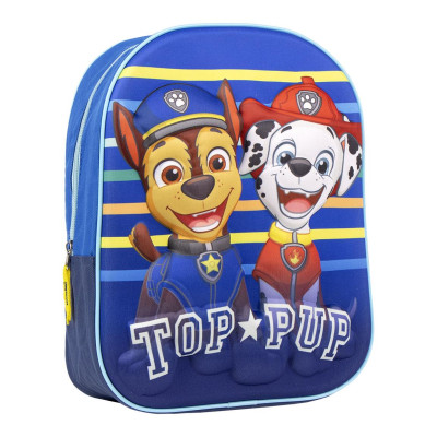 Mochila Pré Escolar 3D Patrulha Pata Top Pop 31cm