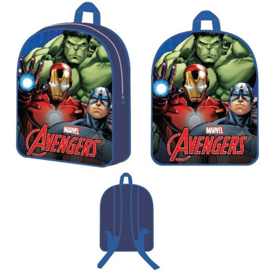 Mochila Pré Escolar Avengers 30cm