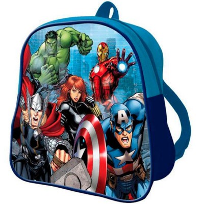Mochila pre escolar Avengers Marvel Team 24cm