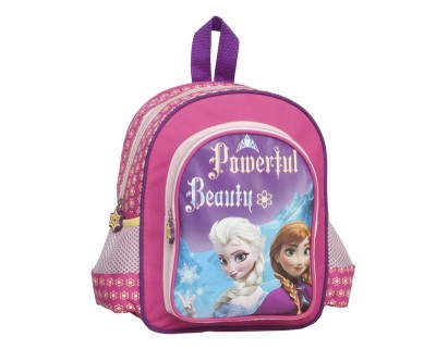 Mochila pre escolar c/ bolsos Frozen Powerful Beauty