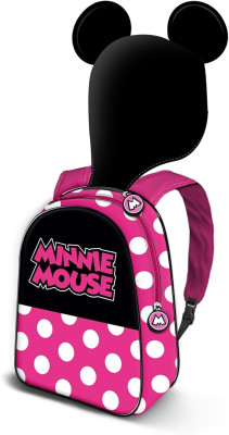 Mochila Pré Escolar com Capuz Minnie Disney 31cm