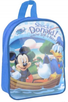 Mochila Pré-Escolar Disney Mickey e Donald Blue