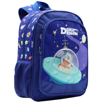 Mochila Pré Escolar Doraemon Space 3D 35cm