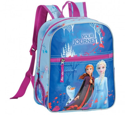 Mochila Pré Escolar Frozen 2 Family Together 28cm