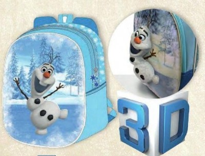 Mochila pre escolar Frozen Olaf 3D