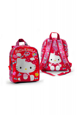 Mochila Pré Escolar Hello Kitty Lacinho 27cm