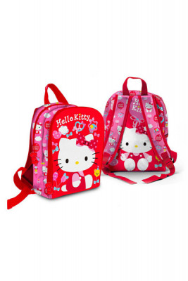 Mochila Pré Escolar Hello Kitty Lacinho 32cm