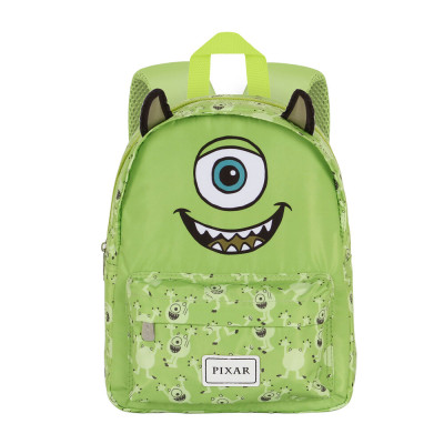 Mochila Pré Escolar Joy Mike Eye Monstros e Companhia 27cm