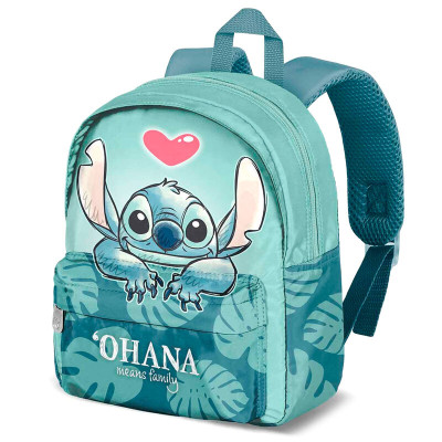 Mochila Pré Escolar Joy Stitch Ohana 27cm