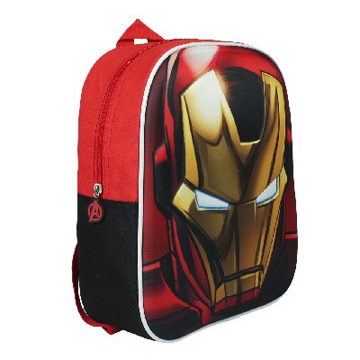 Mochila pré escolar Marvel Homem Ferro 3D