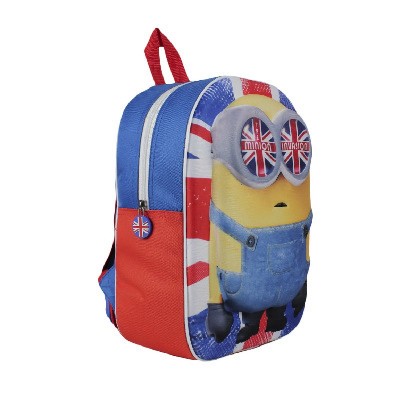 Mochila Pré-Escolar Minions 3D