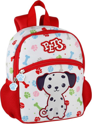 Mochila Pré Escolar Neoprene Dálmata 32cm