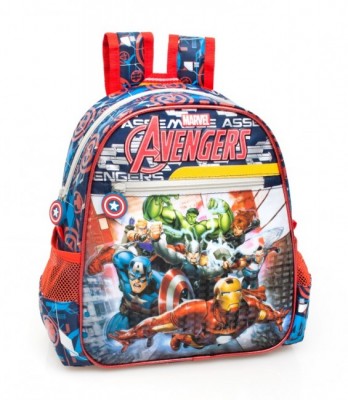 Mochila pré-escolar premium 29cm Avengers power