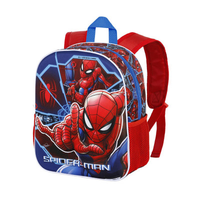 Mochila Pré-Escolar Spiderman Brave 3D
