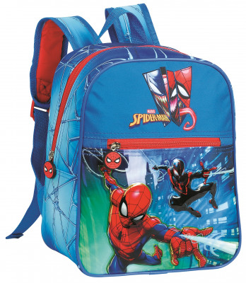 Mochila Pré Escolar Spiderman City Protection 28cm