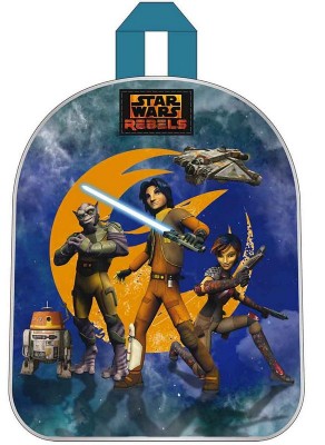 Mochila Pre Escolar Star Wars Rebels blue