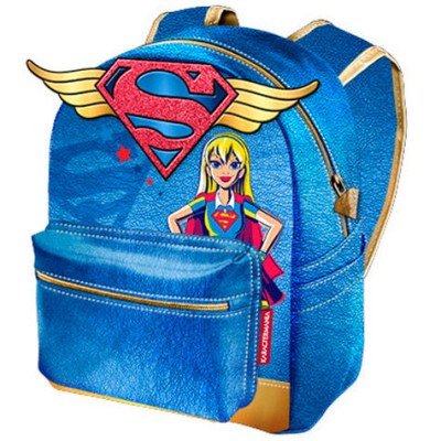Mochila pre escolar Superhero Girls DC Supergirl 34cm