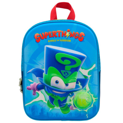 Mochila Pré-escolar Superthings 3D 32cm