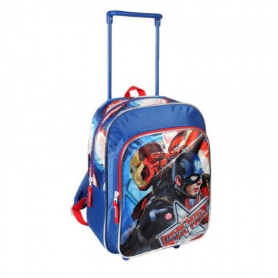 Mochila Pré Escolar Trolley Civil War 33 cm
