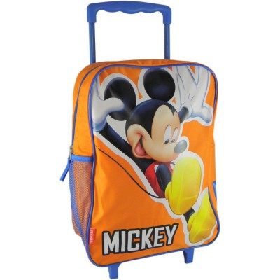 Mochila Pre-Escolar trolley Happy Orange