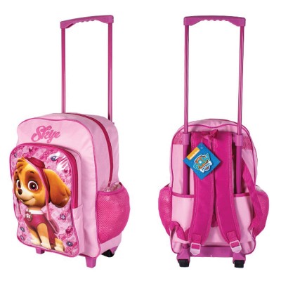 Mochila Skye c/ Trolley Patrulha Pata 45cm