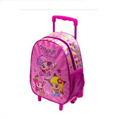 Mochila Trolley Pré-Escolar Pinypon Mix Match 29cm