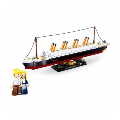 Model Bricks Titanic 481 peças Sluban