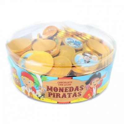 Moedas Chocolate Piratas