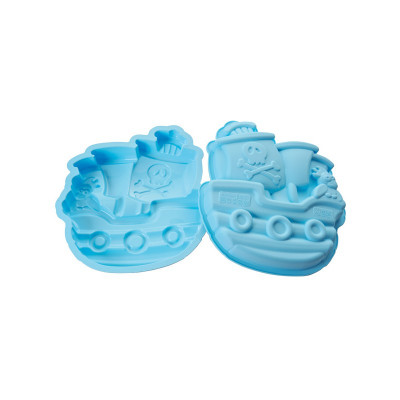 Molde Silicone  Barco Pirata Molde Silicone  Barco Pirata