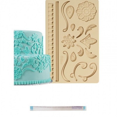 Molde Silicone Ornamentos Wilton Molde Silicone Ornamentos Wilton