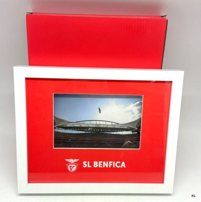 Moldura c/ Led Foto Horizontal Benfica 10x15cm Moldura c/ Led Foto Horizontal Benfica 10x15cm