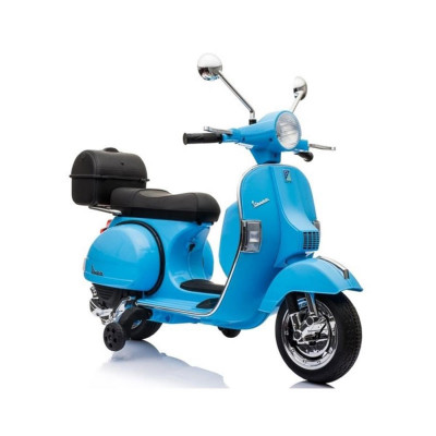 Mota Elétrica Vespa Clássica Piaggio 12V Azul