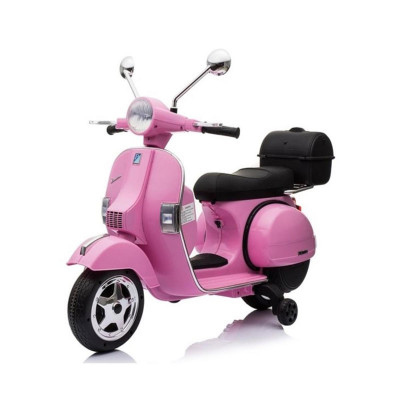 Mota Elétrica Vespa Clássica Piaggio 12V Rosa