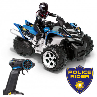 Mota Telecomandada Xtrem Raiders Police Rider