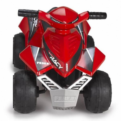 Moto Elétrica Feber Quad Racy Vermelha 6V