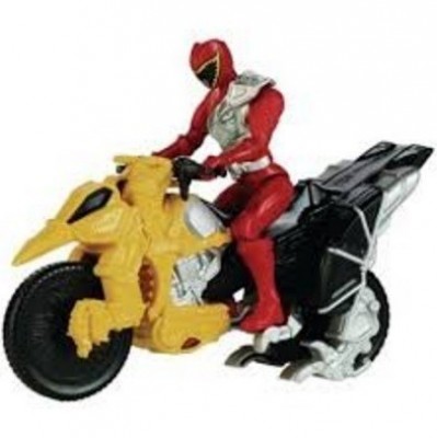 Moto Transformável Dino dos Power Rangers - Vermelho