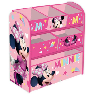 Móvel Caixa Arrumações Minnie Disney