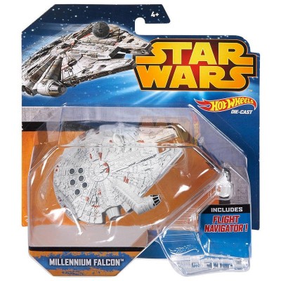 Nave Millennium Falcon Star Wars Hot Wheels