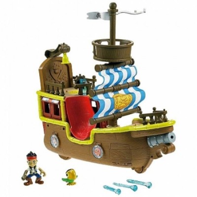 Navio pirata Bucky musical Jake Os Piratas