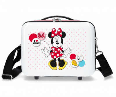 Necessaire ABS Disney Adap Trolley Minnie Mouse