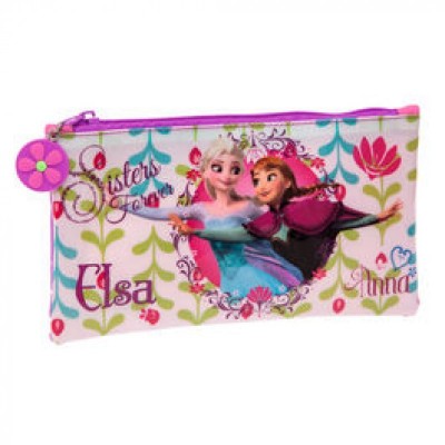 Necessaire plano Frozen Sisters Flowers