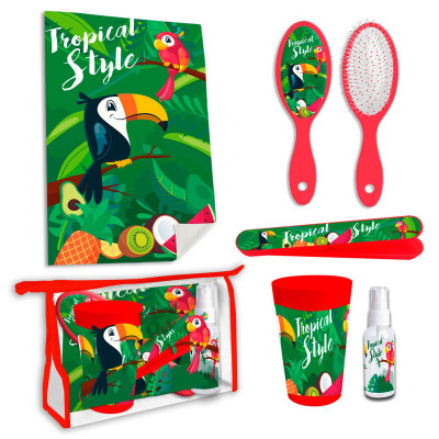 Necessaire Viagem Tucan Tropical Style