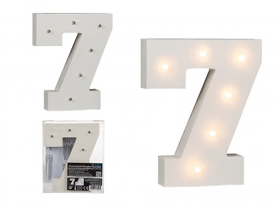 Número 7 Luminoso com Leds