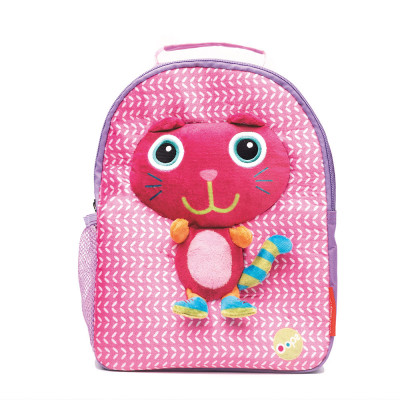 Oops Mochila com Peluche Super-Soft Gato 30cm