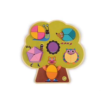 Oops Puzzle Madeira 17/20 pçs Floresta