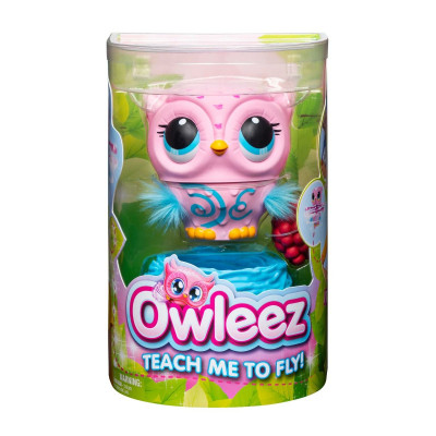 Owleez - Figura Interativa Rosa