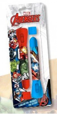 Pack 2 canetas com lanterna  Avengers