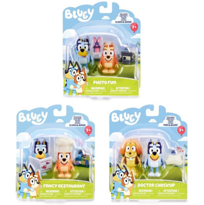 Pack 2 Figuras Bluey S2 Sortido